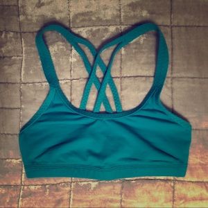 Patagonia Cordelisse Sports Bra, Teal, S